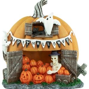 Halloween Village Pumpkin Spooky Village